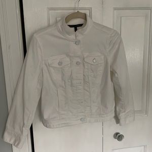White Jean jacket